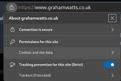 A secure connection to www.grahamwatts.co.uk Secure connection to this website